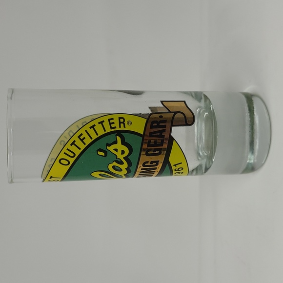 CABELA'S TALL SHOT GLASS - HUNTING  & FISHING GEAR SINCE 1961 - Picture 4 of 9